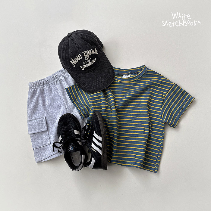 🇰🇷WhiteSketchBook tee 