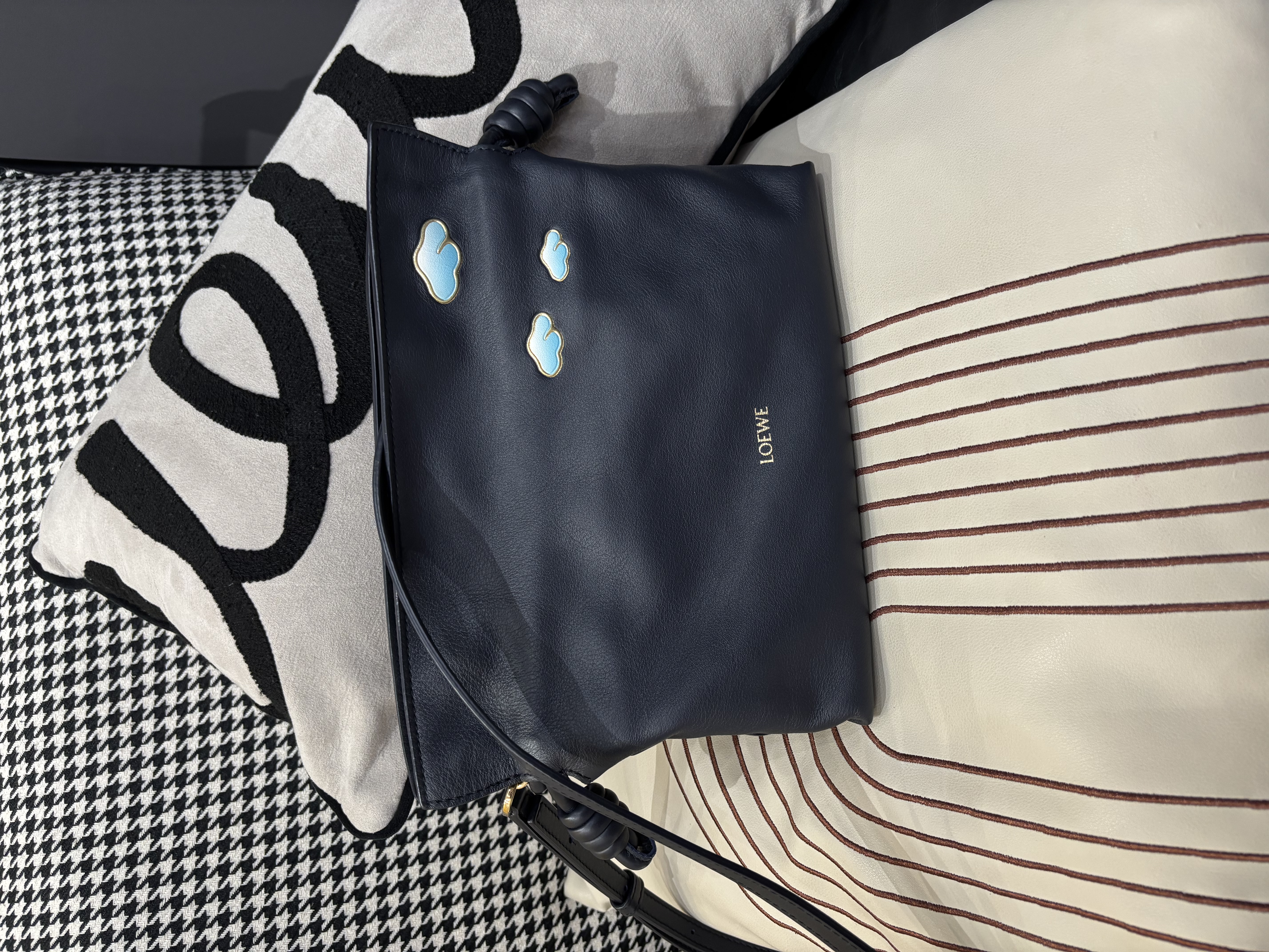 Loewe flamenco clutch 