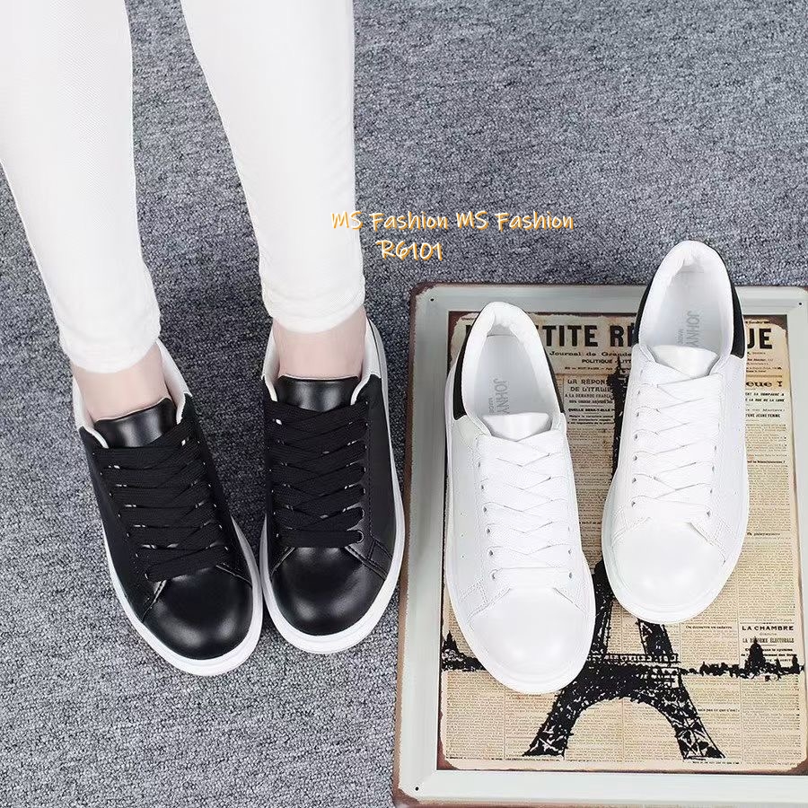 R6101 韓國🇰🇷黑白配厚底sneakers