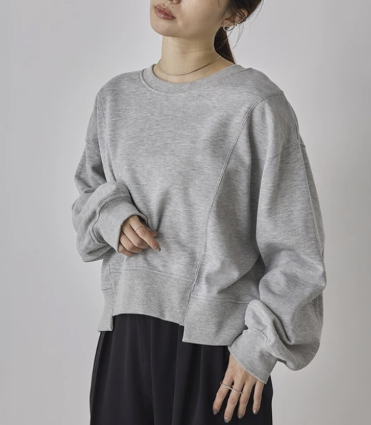 亮片短版套頭衫 - 2026 流行穿搭  短版套頭衫 春夏秋時尚穿搭 成人休閒 日常穿搭 易於配搭 日本直送   #JP-I-260008