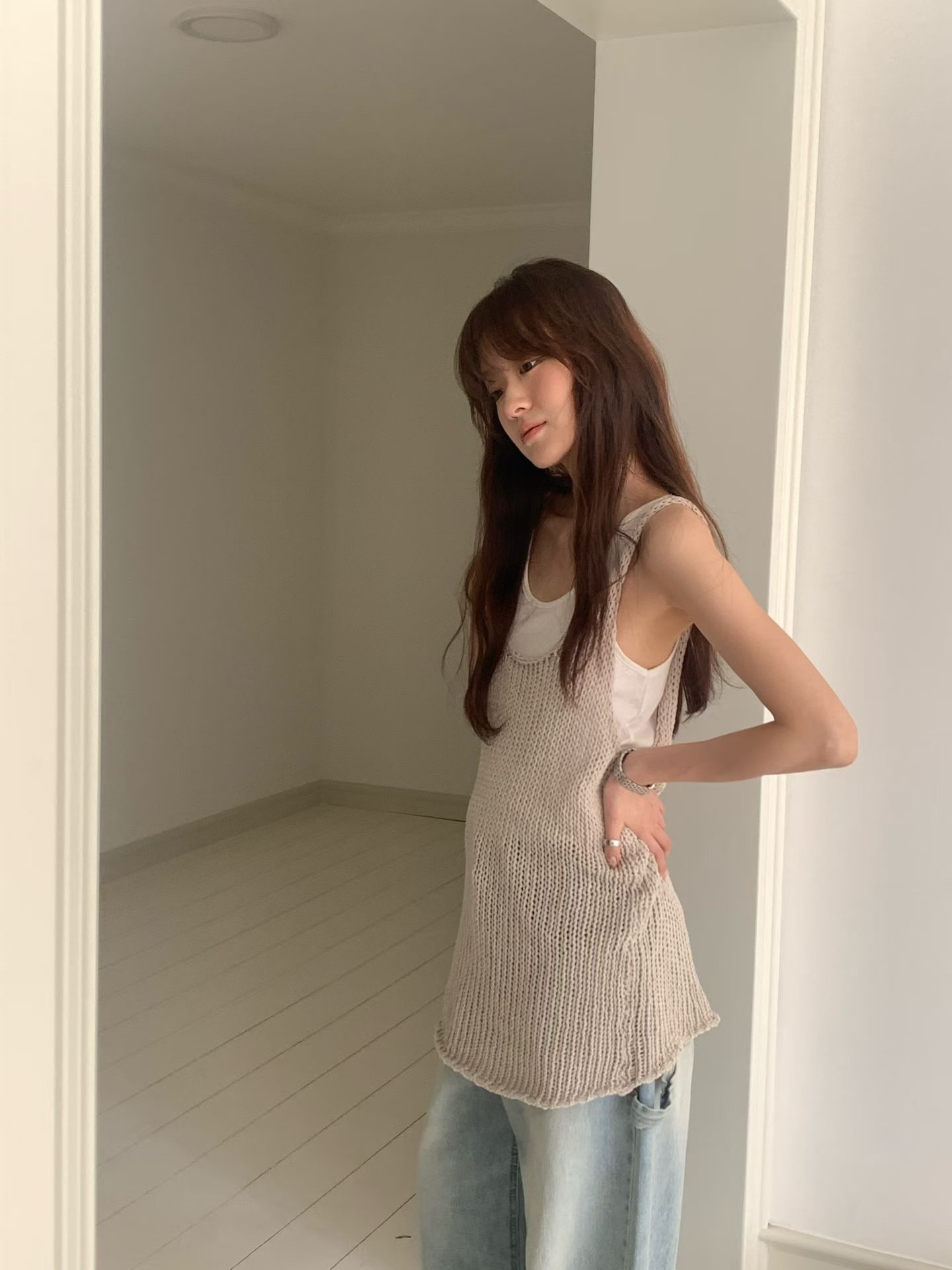 🇰🇷東大門女裝 | knit sleeveless 