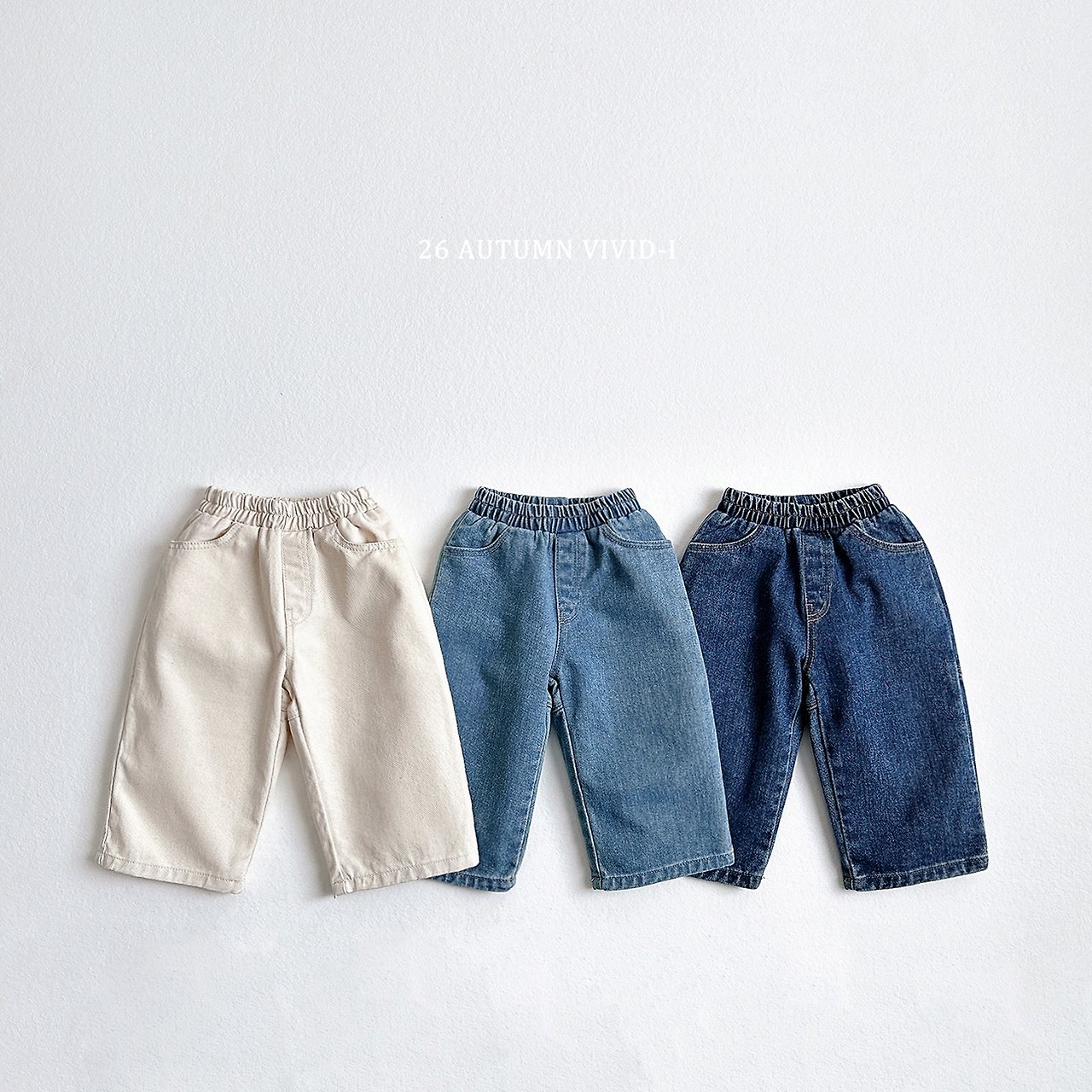 Vivid | Incision denim pants