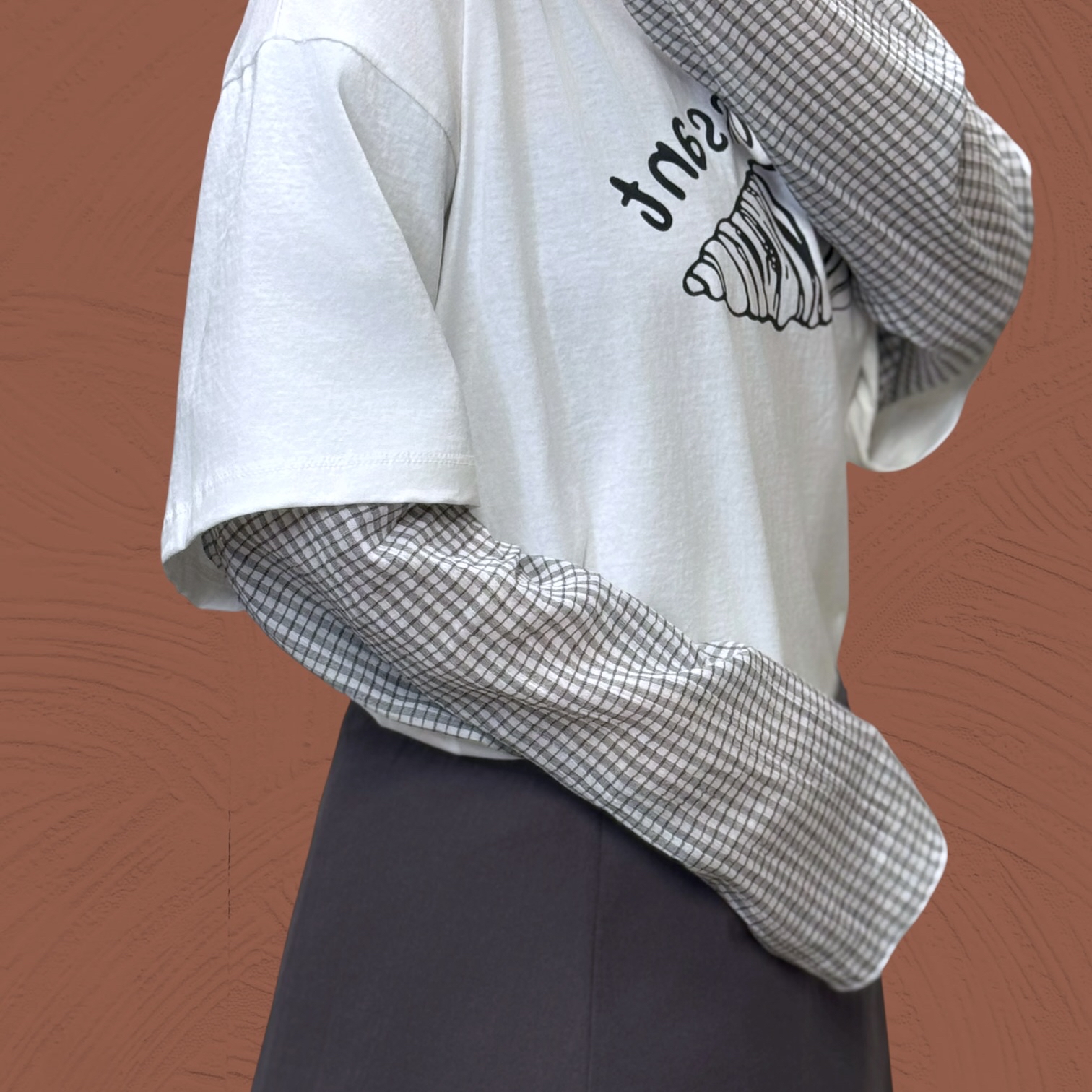 221100牛角包假2件