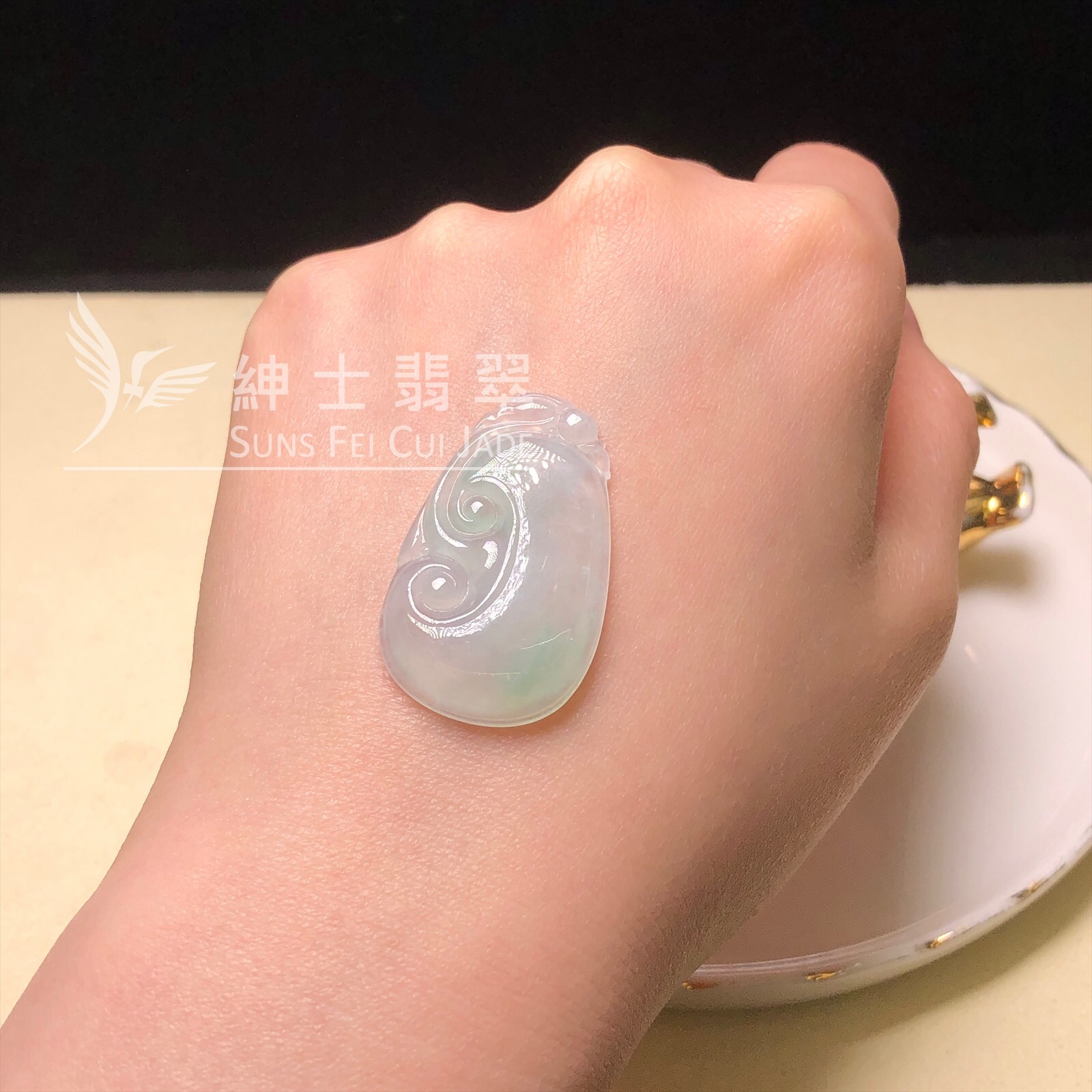 YK00485 糯冰飄翠如意