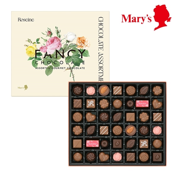 Mary's x Roseine 2026 ファンシーチョコレート 42個入 - 01260310