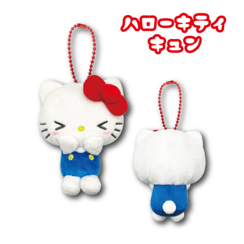 🎀【預訂】Kitty 格仔紋公仔掛飾 B