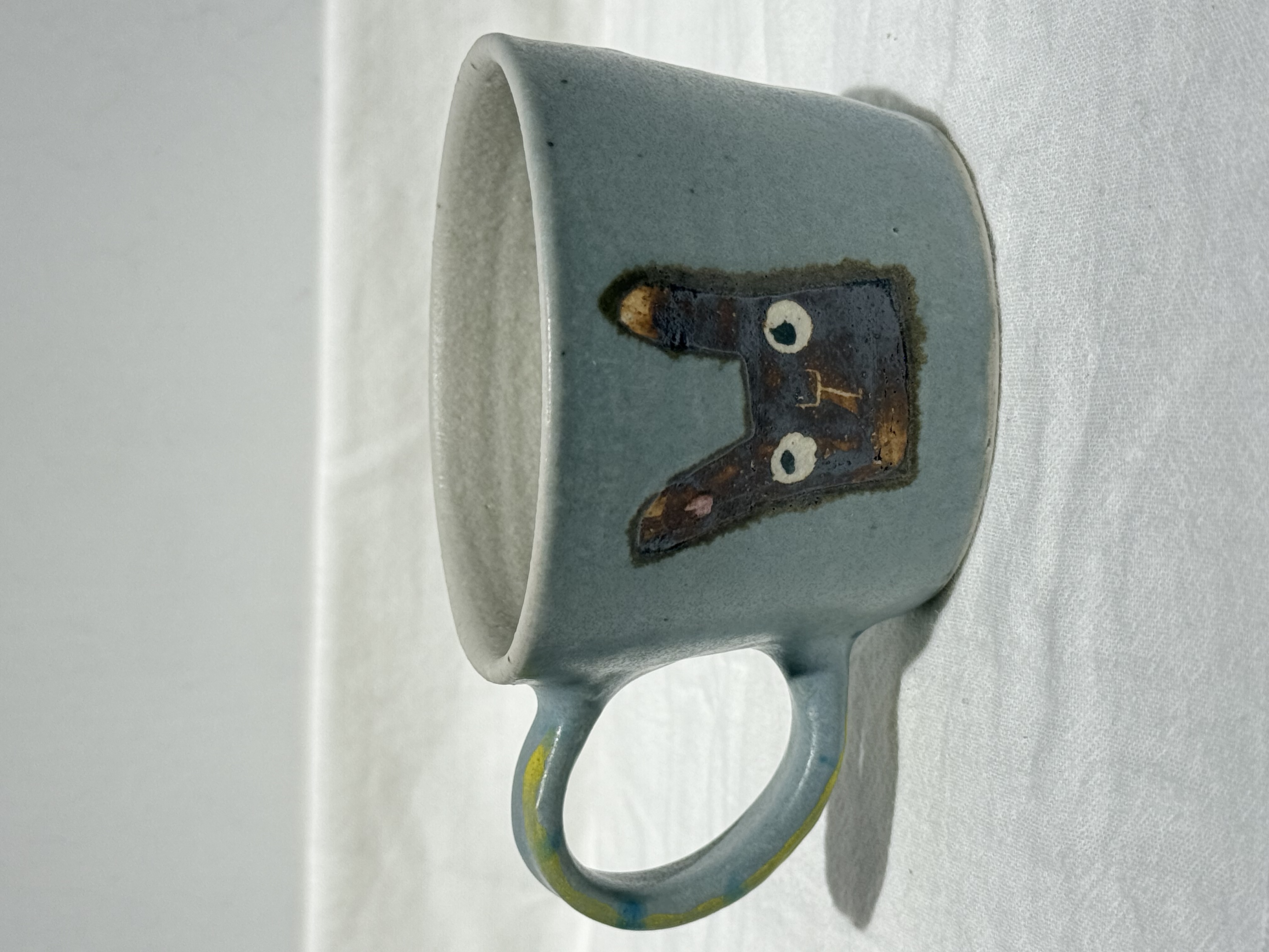 原田晴子 馬克杯 藍色