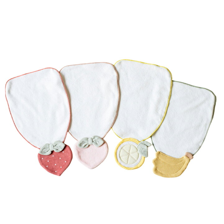 🇯🇵預訂 日本直送🇯🇵Mocmof四色水果系列口水巾汗巾套裝