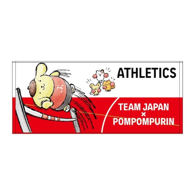 ✨商品代購服務需補運費✨TEAM JAPAN x 布甸狗 運動毛巾