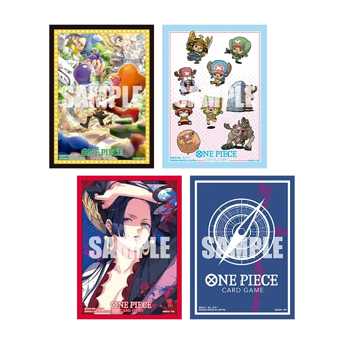 ONE PIECE 卡牌遊戲 官方卡套16彈(蒙其・D・魯夫/多尼多尼・喬巴/波雅・漢考克/常規藍 洛克斯‧D‧吉貝克)