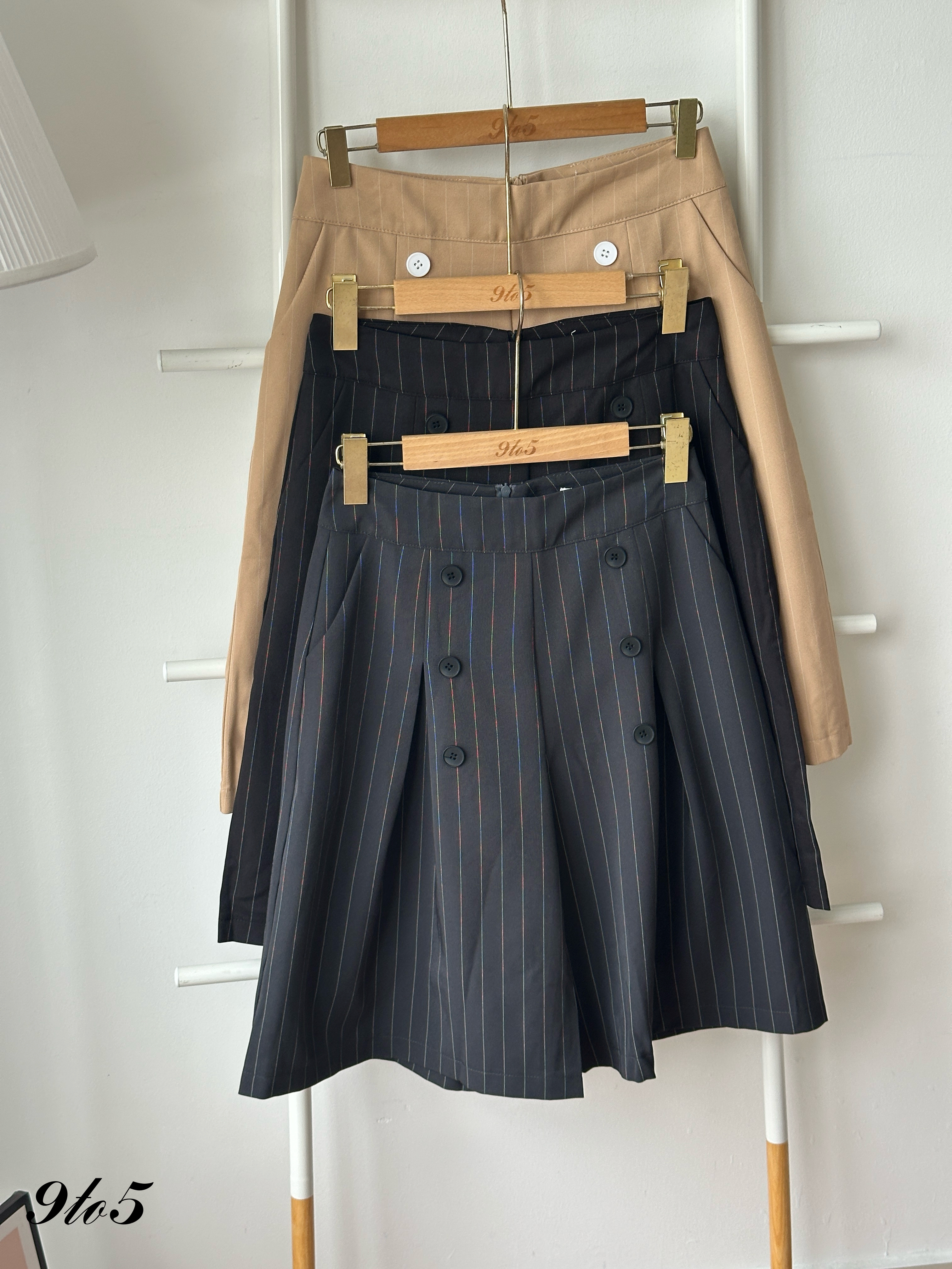 S1984 Midi Stripe Pants - 3 Colors 