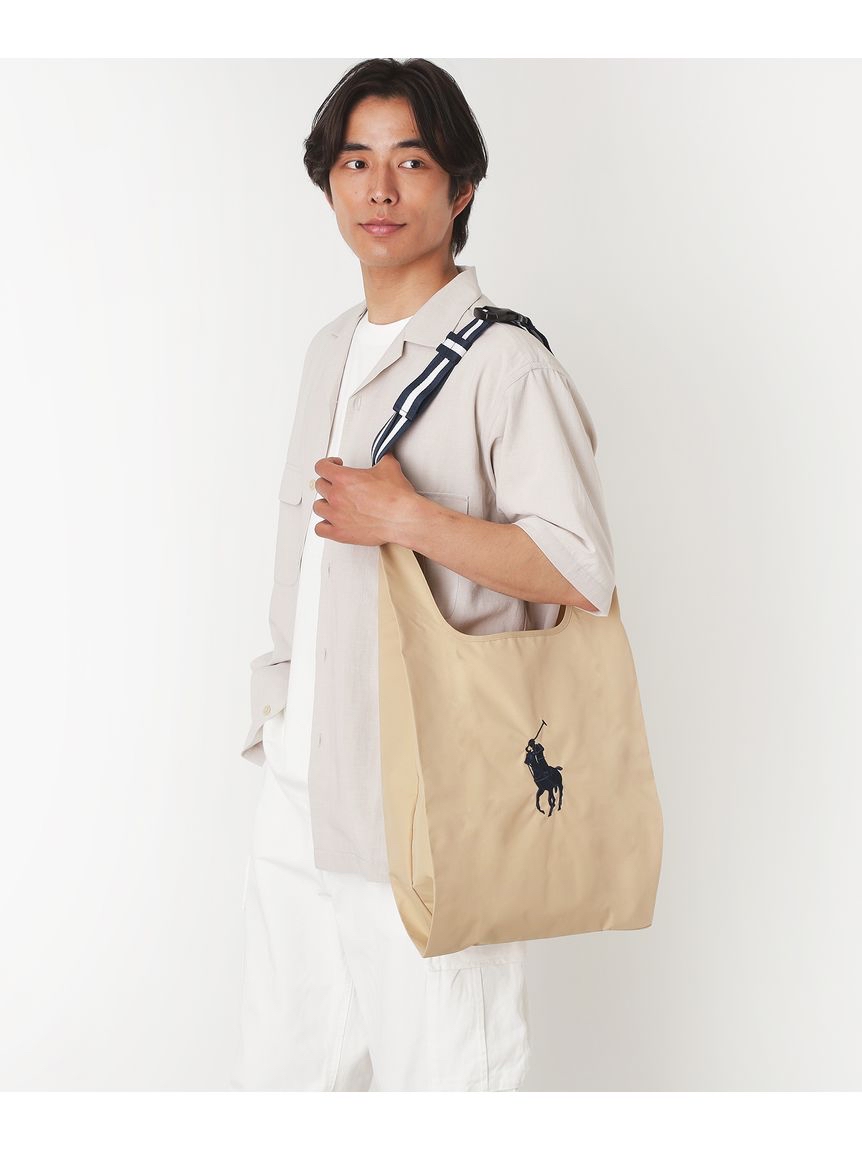 （約5月底到貨）🇯🇵日本POLO RALPH LAUREN 經典刺繡logo環保袋💕
