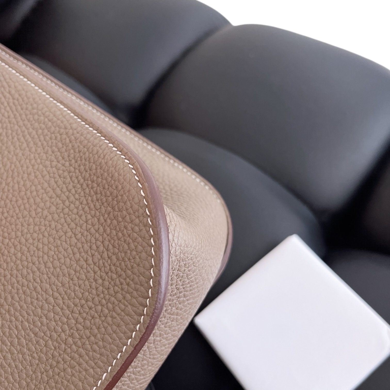 Hermes Halzan 31 大象灰銀扣