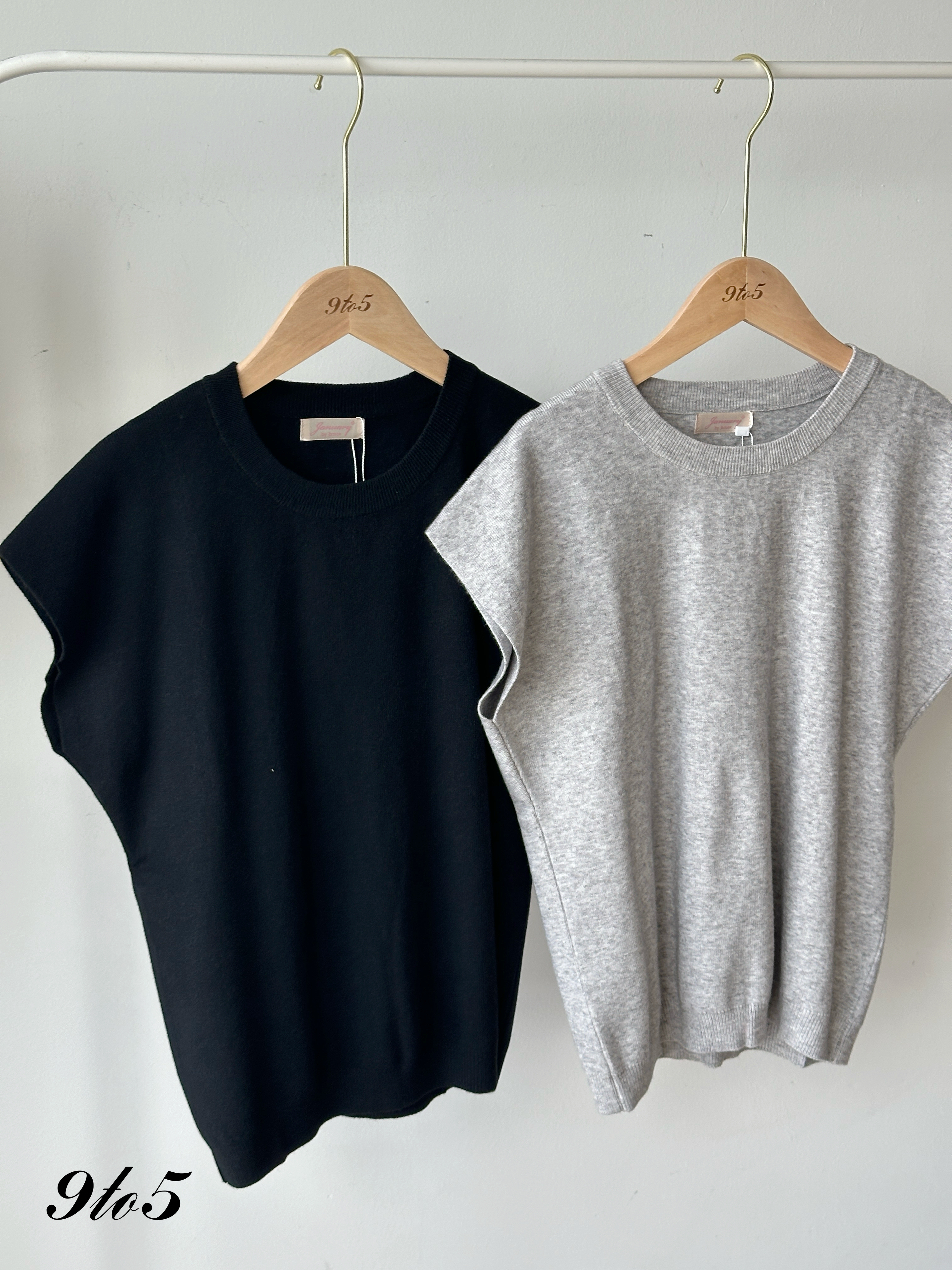 T4184 Cape Sleeve Knit Top - 5 Colors 