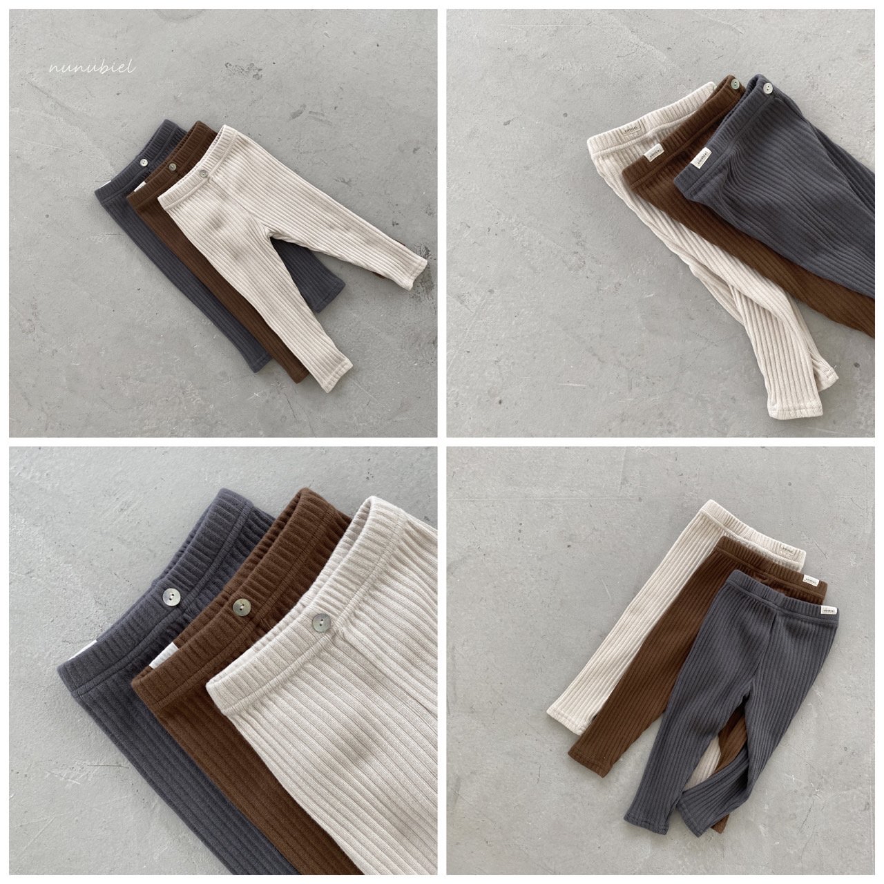 Nunubiel | Leggings (Charcoal L 90-100)
