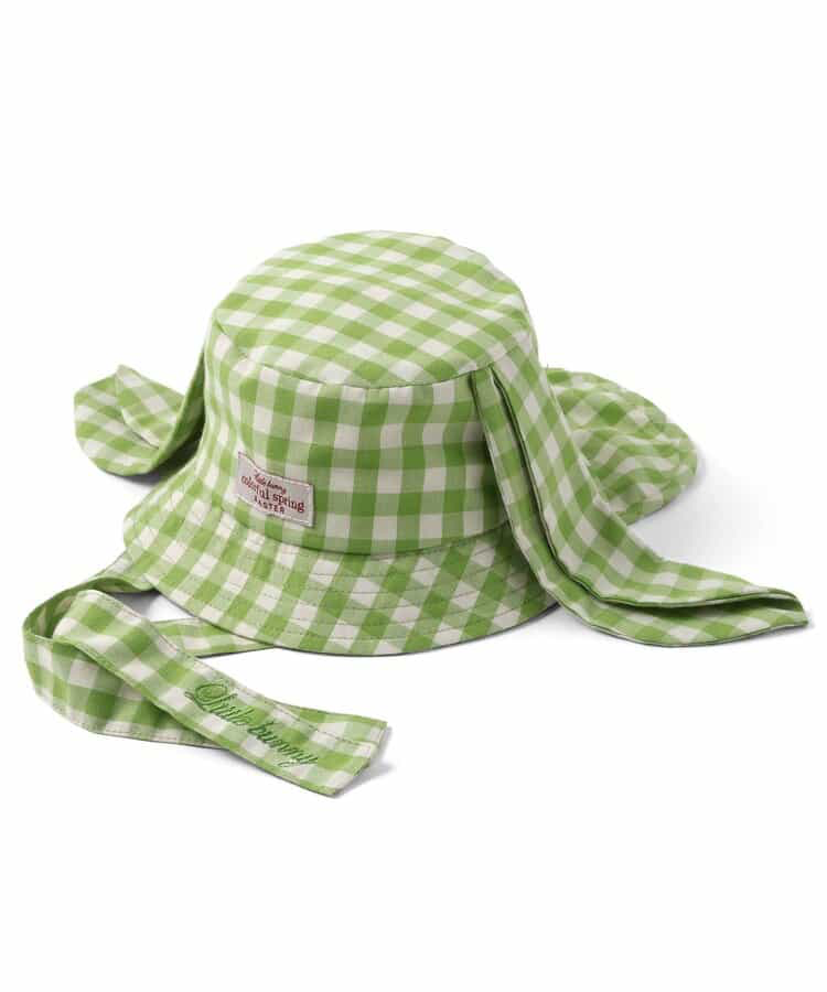 🇯🇵預訂 日本直送🇯🇵 Apres les cours 兩色立體兔耳格紋漁夫帽