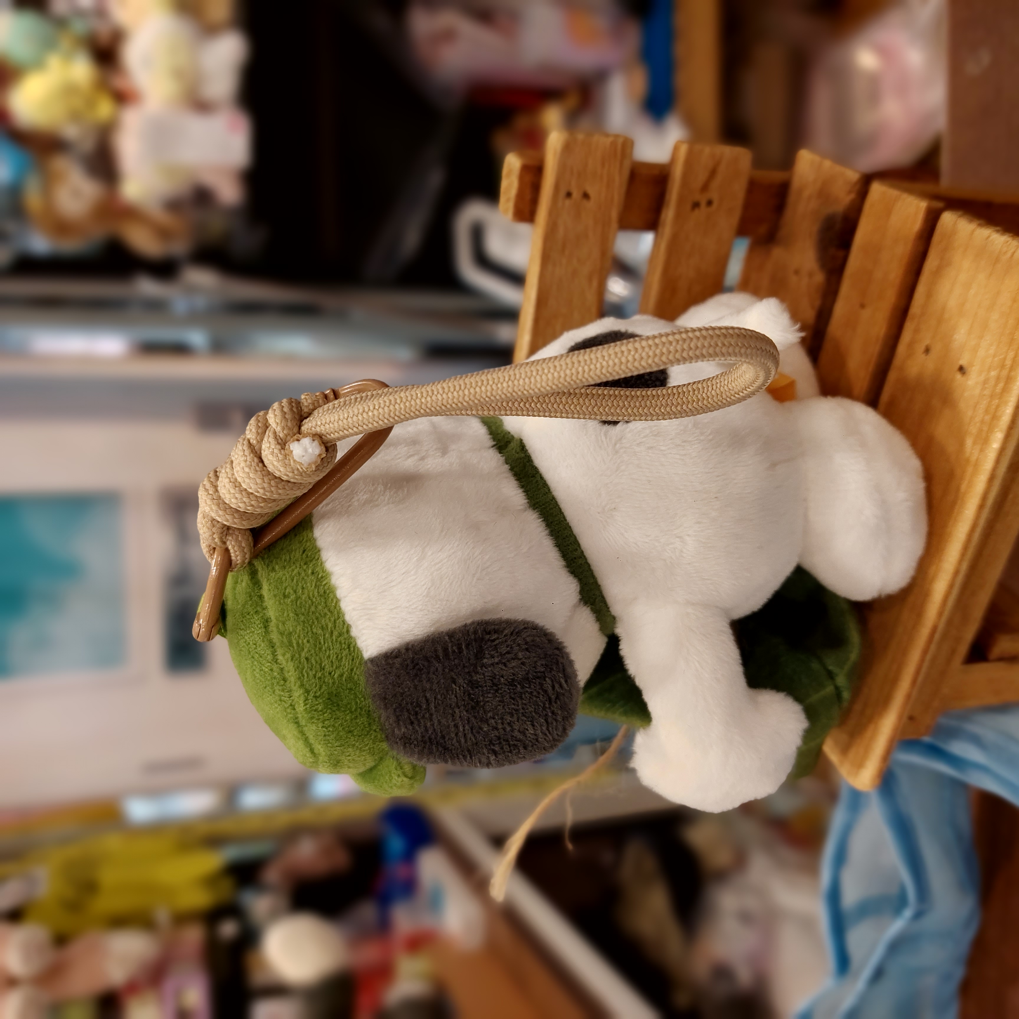 台灣限定 Peanuts Snoopy 史路比 Olaf 收納公仔環保袋 