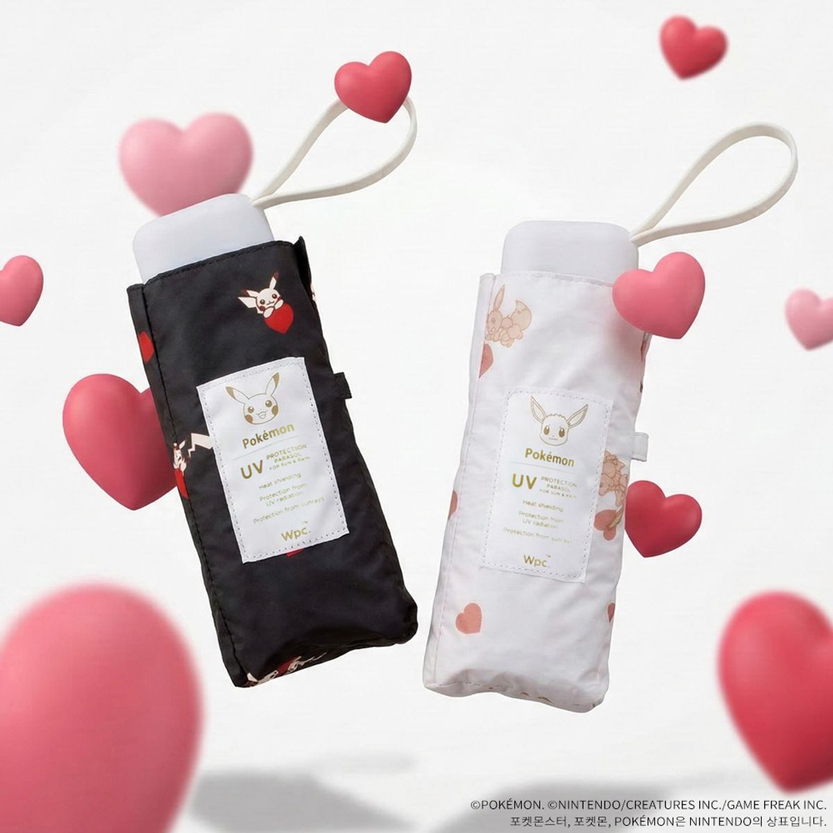 [POKEMON x Wpc.] 迷你5段縮骨遮 (2款)