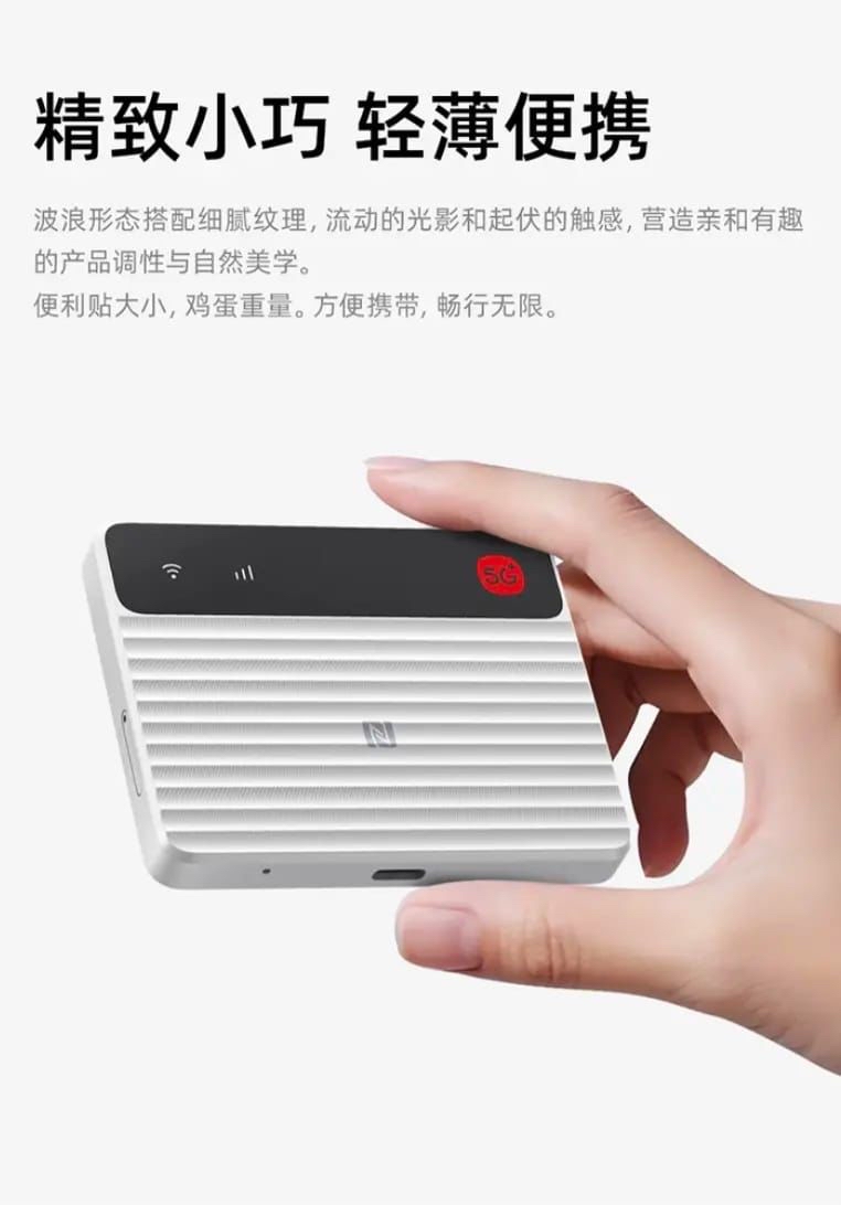 ZTE F50 Pro 5G Mini Portable Wifi MU3356