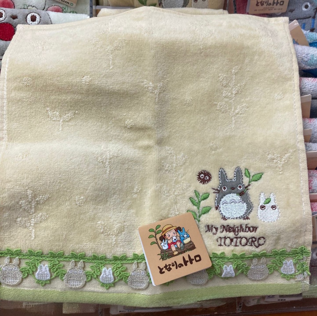 宮崎駿 龍貓手巾 25x25cm - 04260298