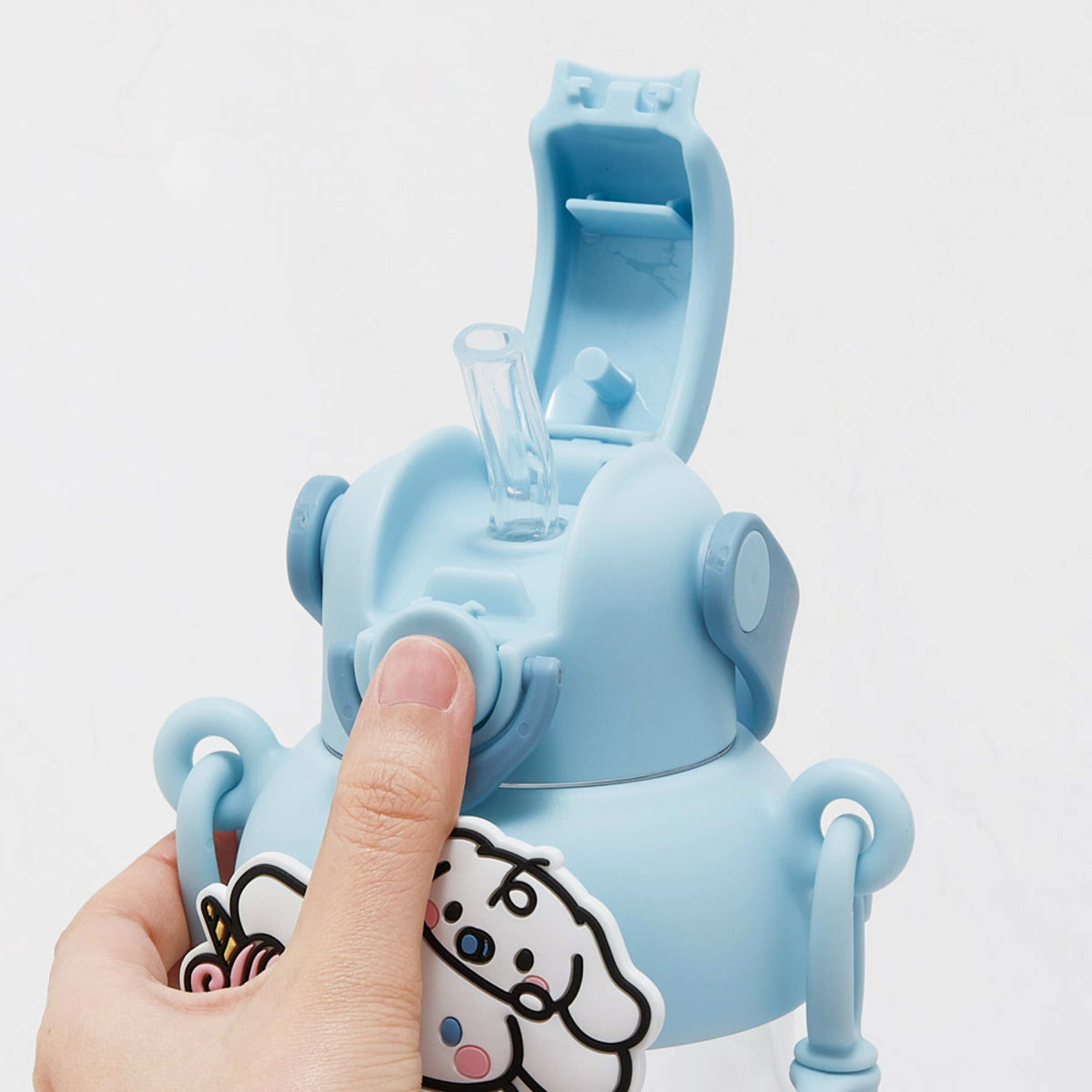 現貨🇯🇵Skater 大容量吸管水樽 650ml -玉桂狗