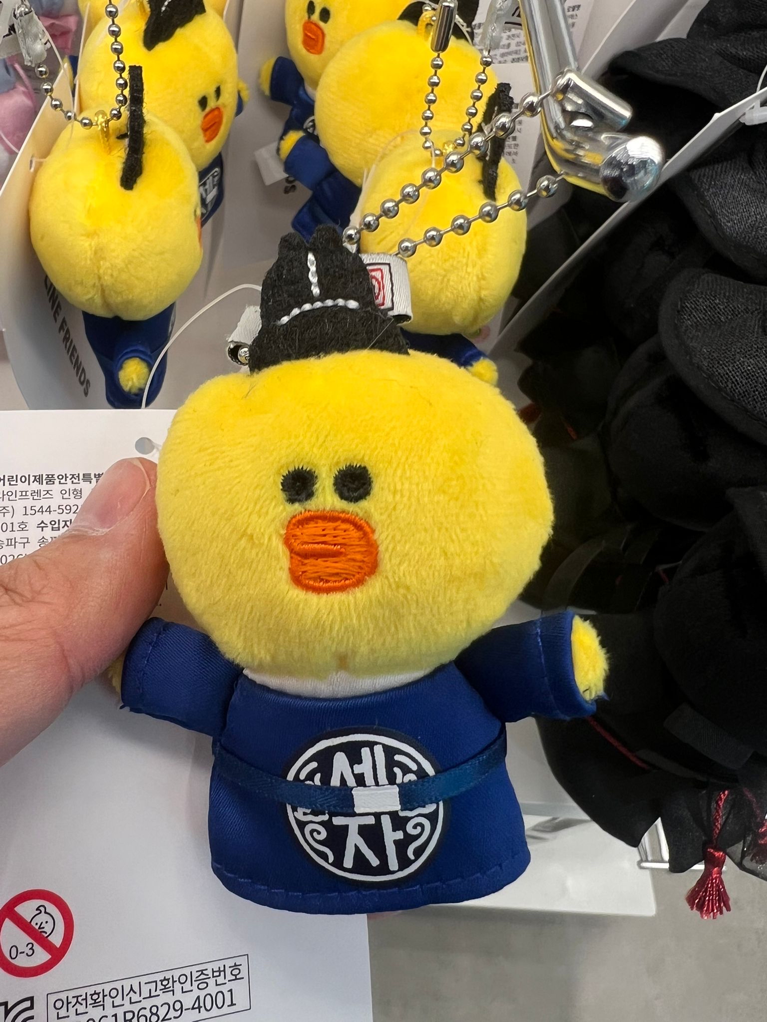 Line Friend 韓服吊飾