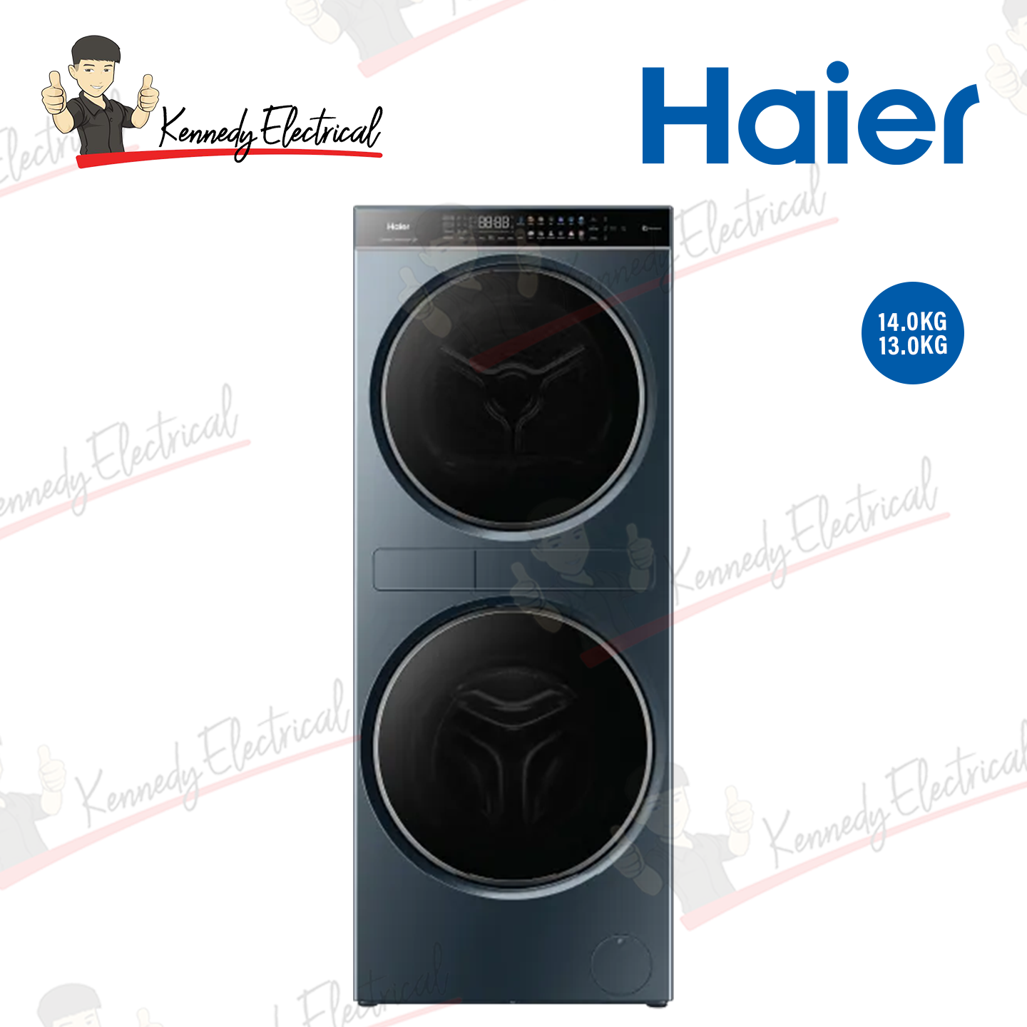Haier 14kg/9kg Inverter Washer Dryer (HWD140-BD14LCGNU1)