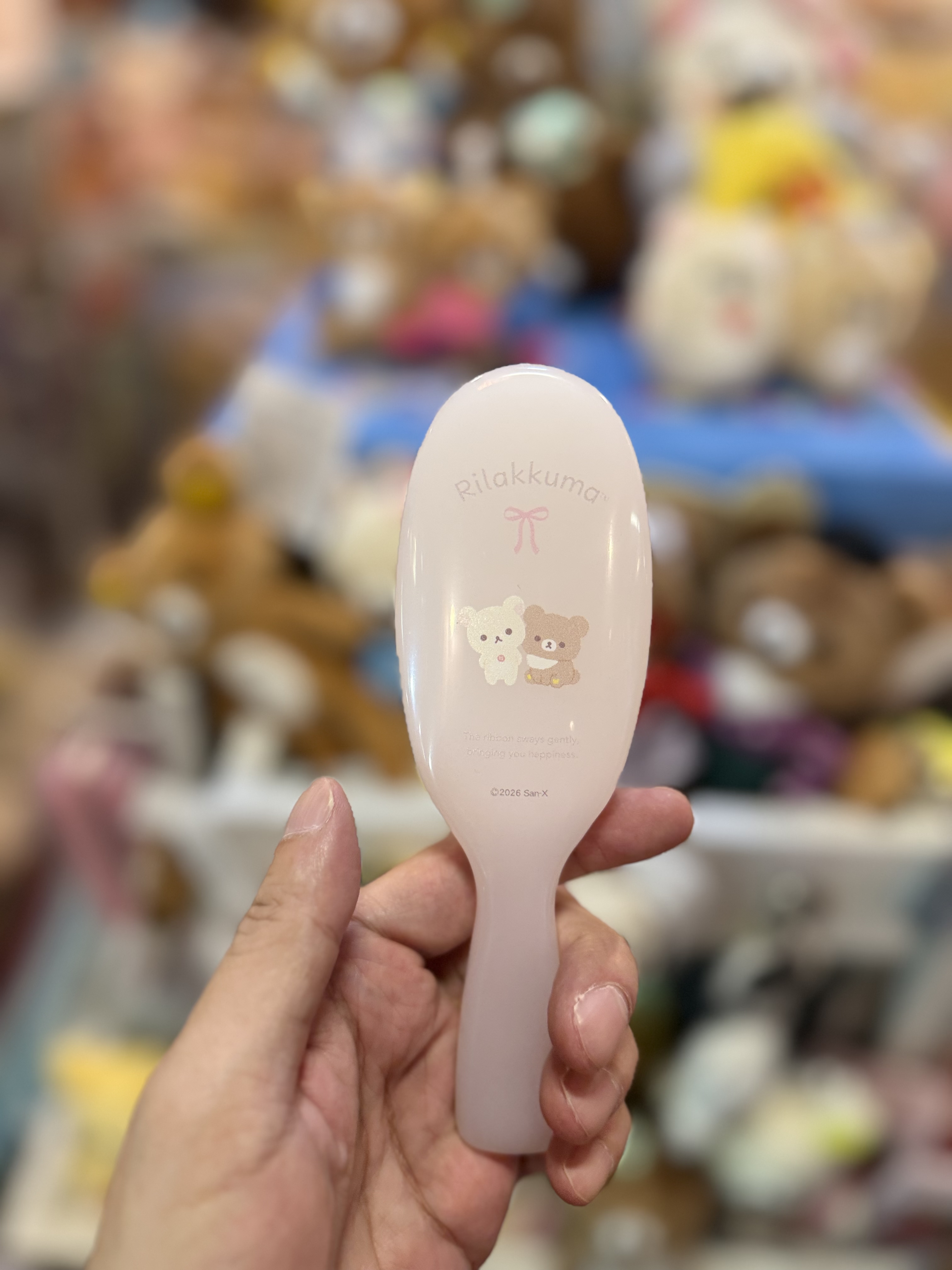 《現貨》全新Rilakkuma絲帶系列頭梳