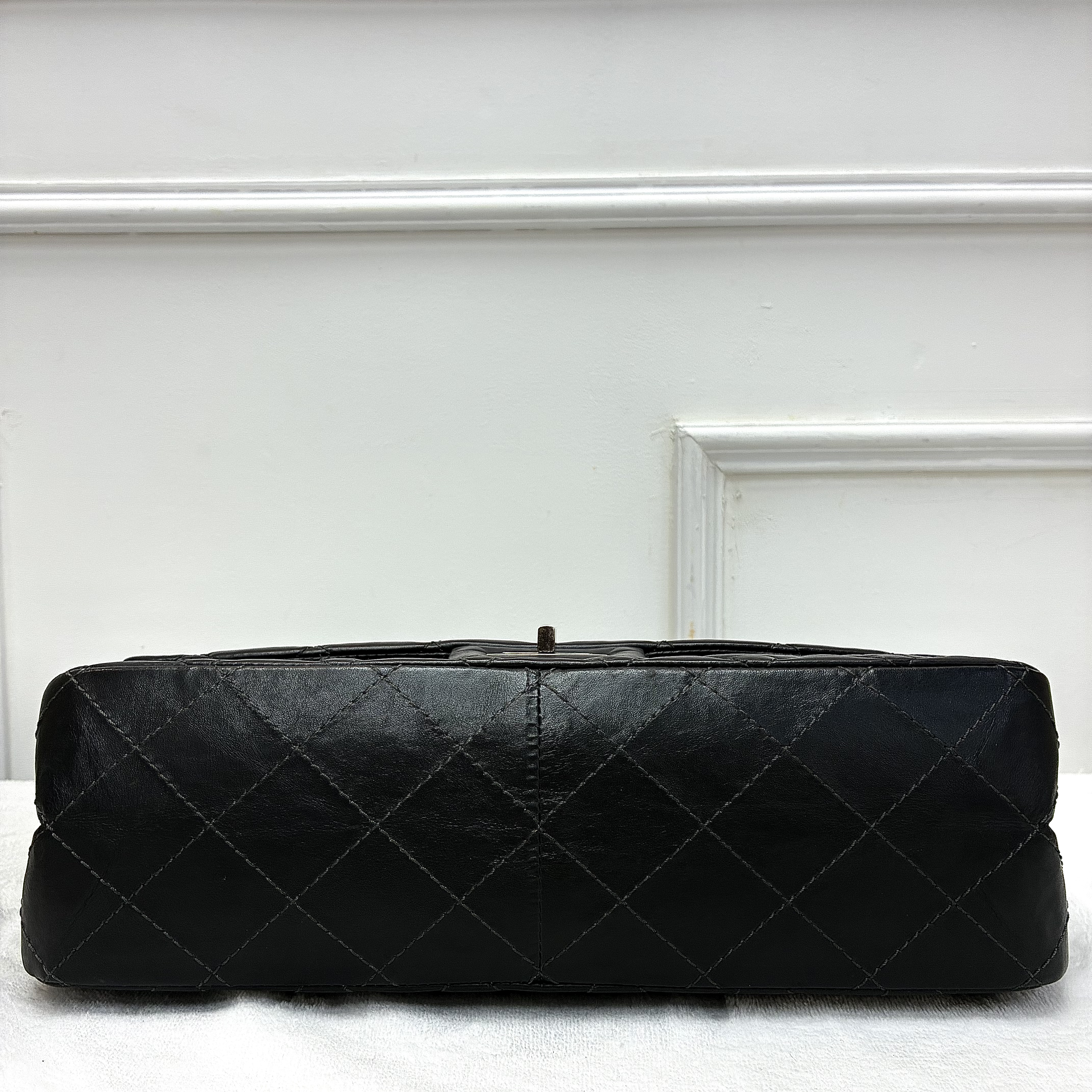 Chanel 2.55黑色銀扣 做舊款