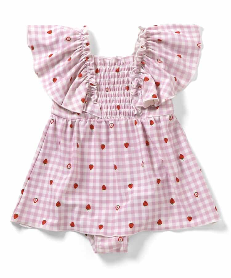 🇯🇵預訂 日本直送🇯🇵Apres les cours六色圖案印花褶皺荷葉邊連身泳衣