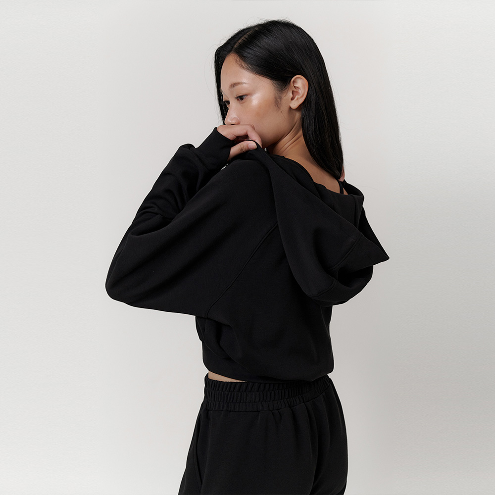 【官網SALE~ 25/10】 預購_FDWF JP009 Softy Crop Zip-up Hoodie by front2line