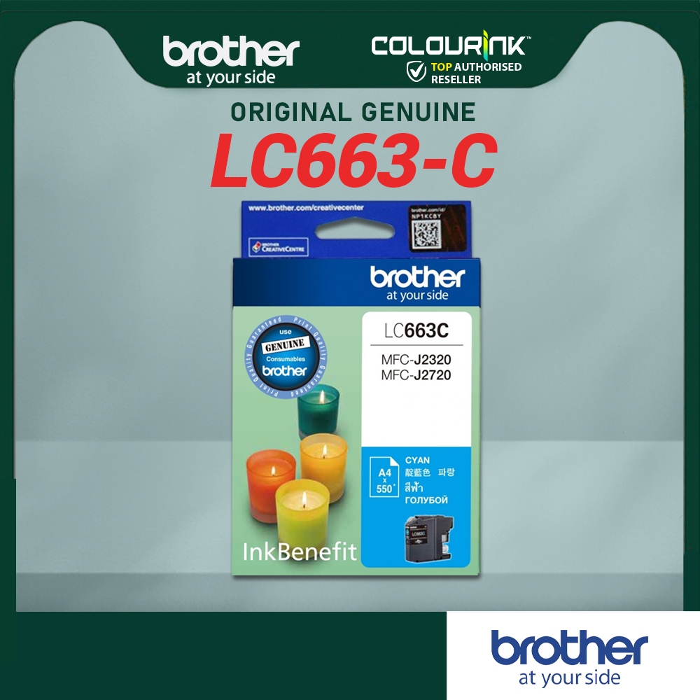 🎆CLEAR STOCK🎆 Brother Original Genuine LC663 Ink Cartridge for MFC-J2320DW MFC-J2720DW LC669XL LC665XL J2320DW LC669