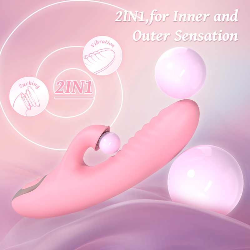 硅胶充电按摩棒女用 吮吸震动棒 成人用品G点USB女性情趣自慰AV棒