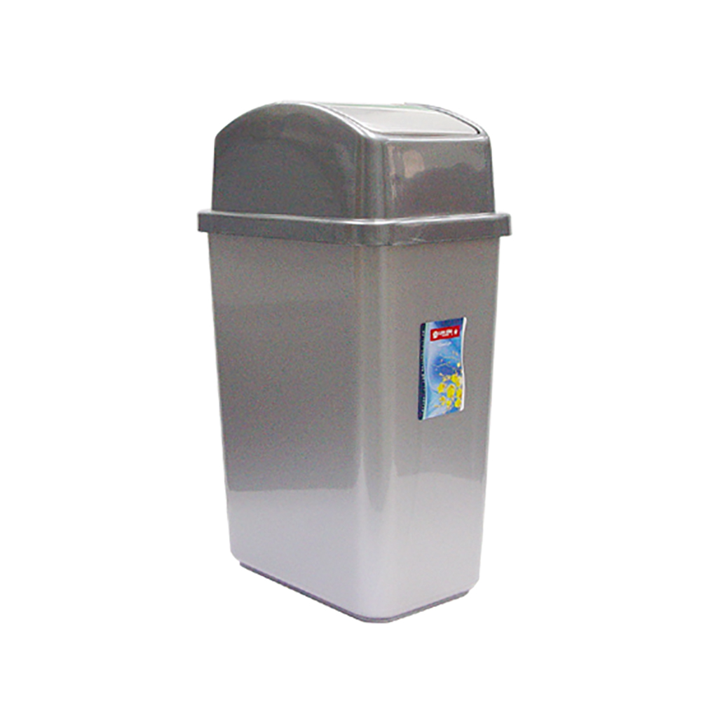 14L 搖蓋窄身垃圾桶 C27