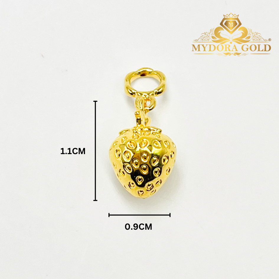 MYDORA Loket Strawberry Full Gold Series (5G) l EMAS 916/22K