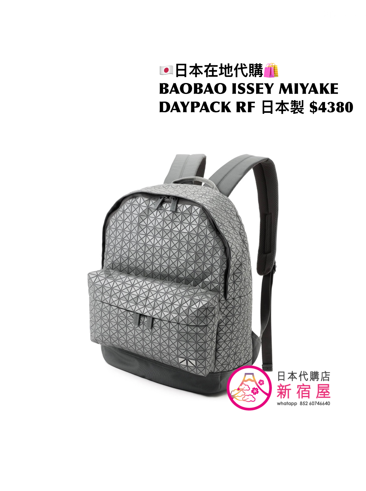 BAOBAO ISSEY MIYAKE DAYPACK REFLECTOR
