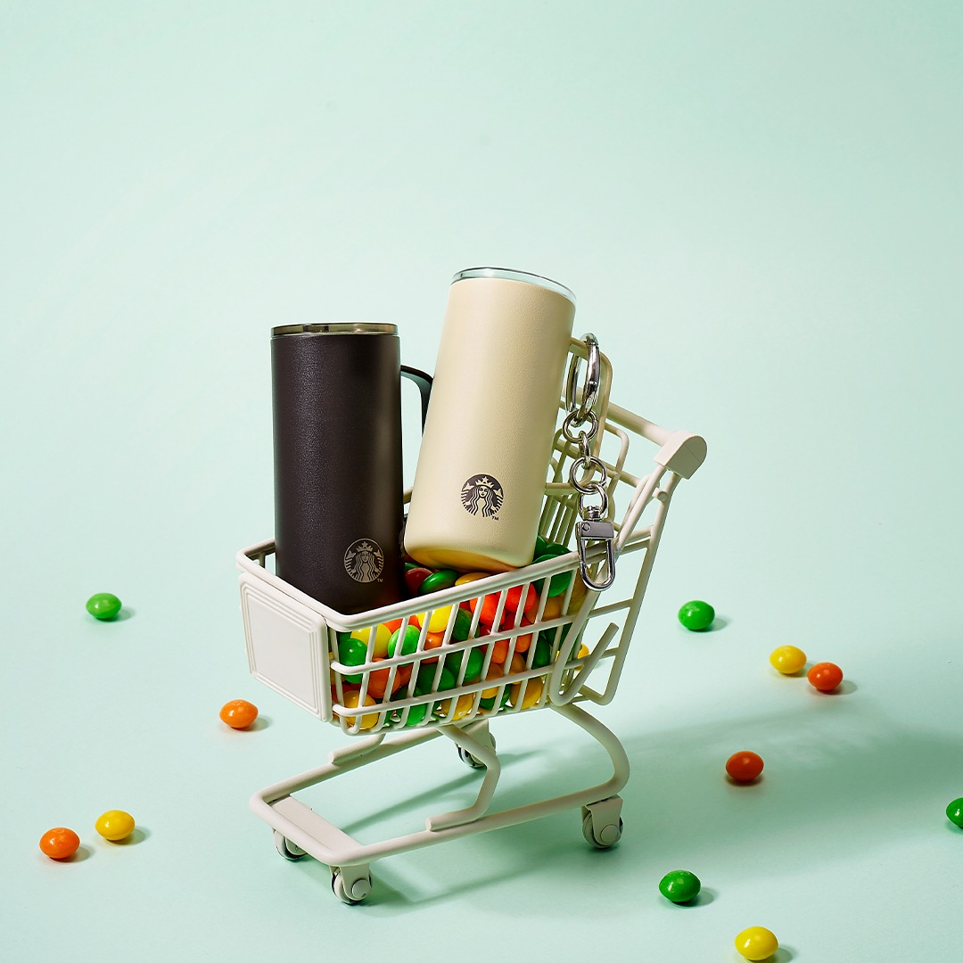 [STARBUCKS] Miniature Tumbler Keyring (2款)