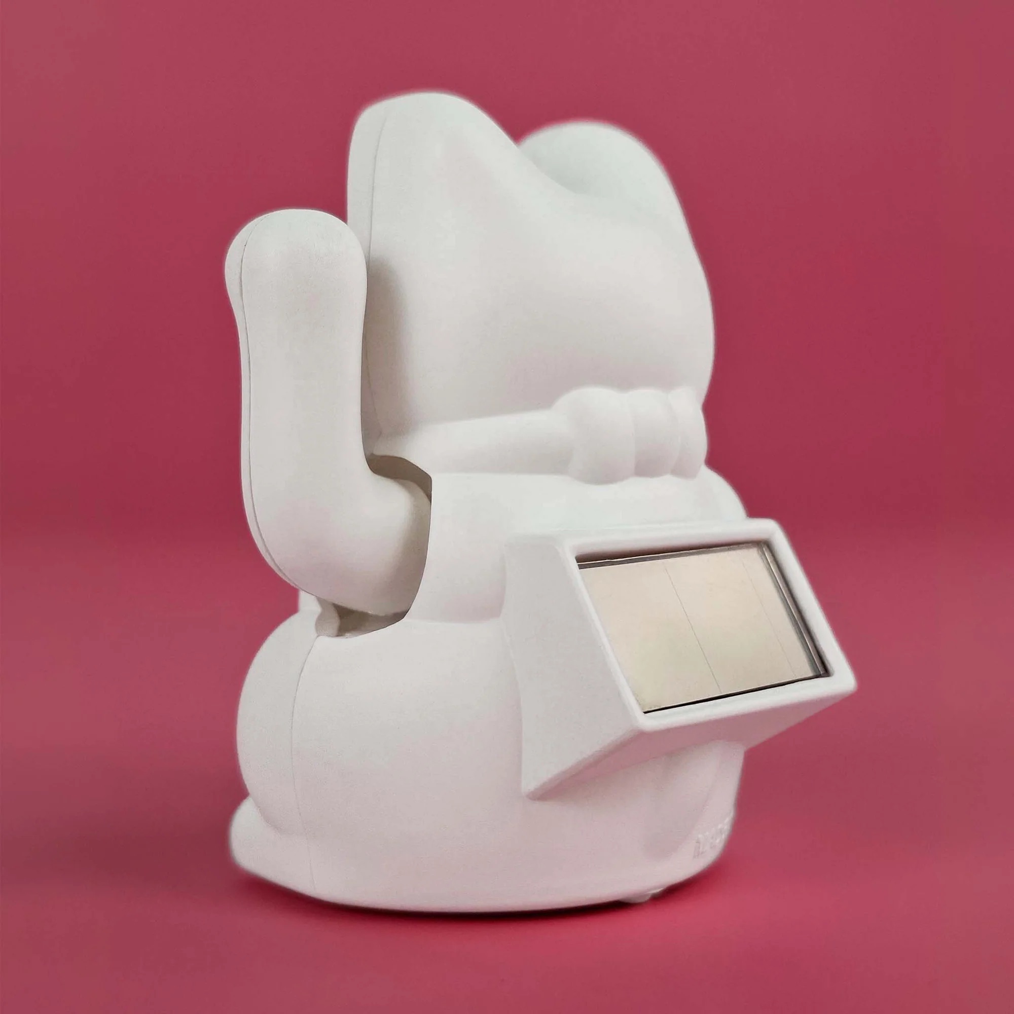 📦訂購 Donkey Products Lucky Cat Solar (White) 白色 太陽能 招財貓