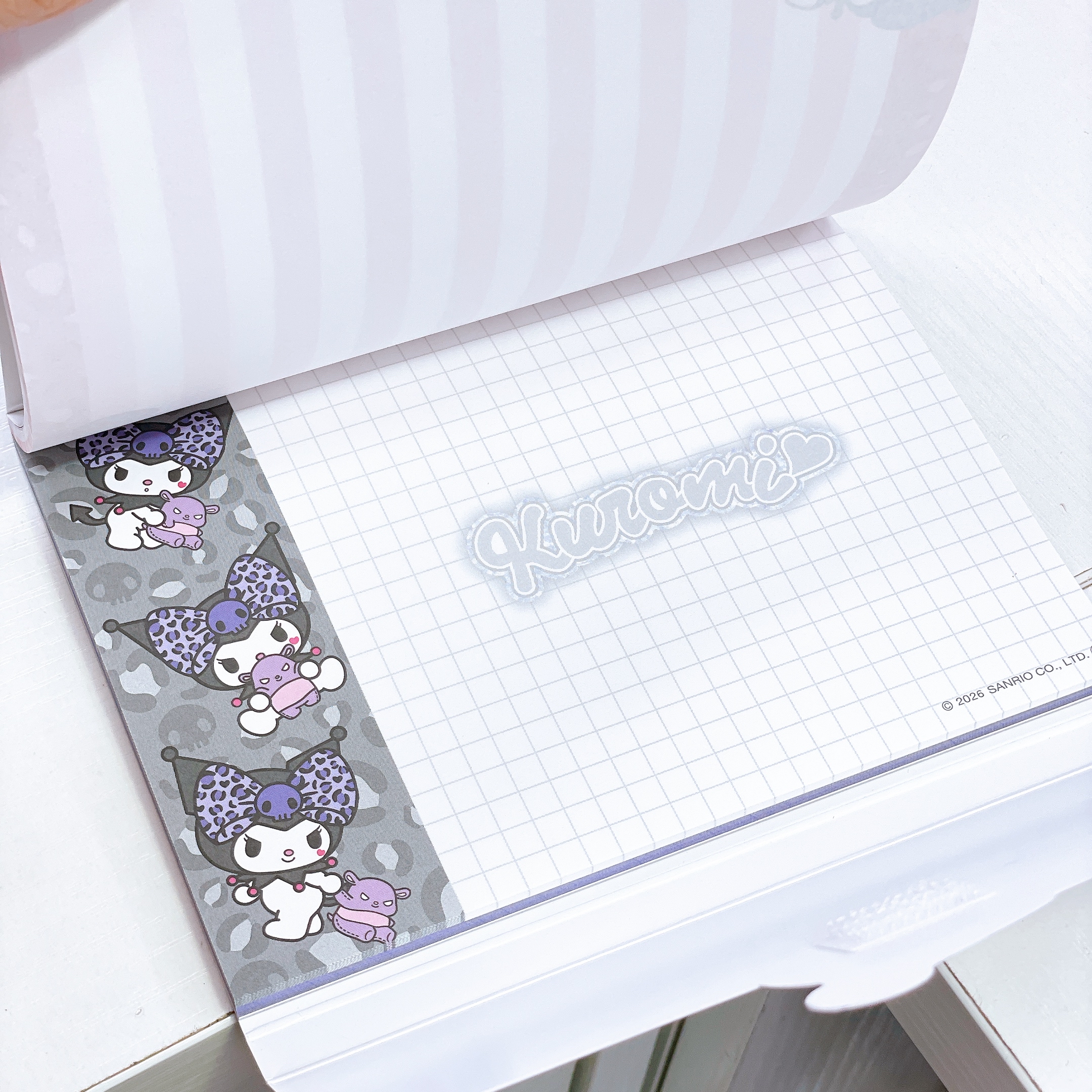 日本直送 Sanrio Hello Kitty Kuromi 豹紋系列文具產品