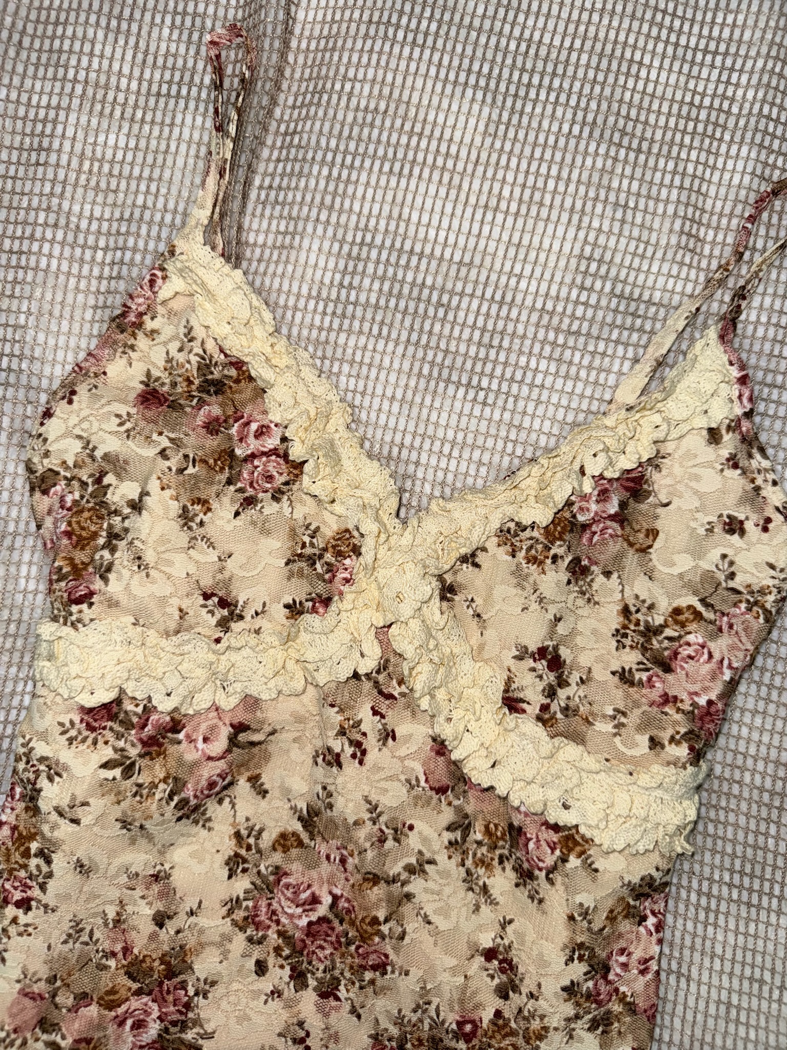 Coquette Fairycore Vintage Floral Camisole
