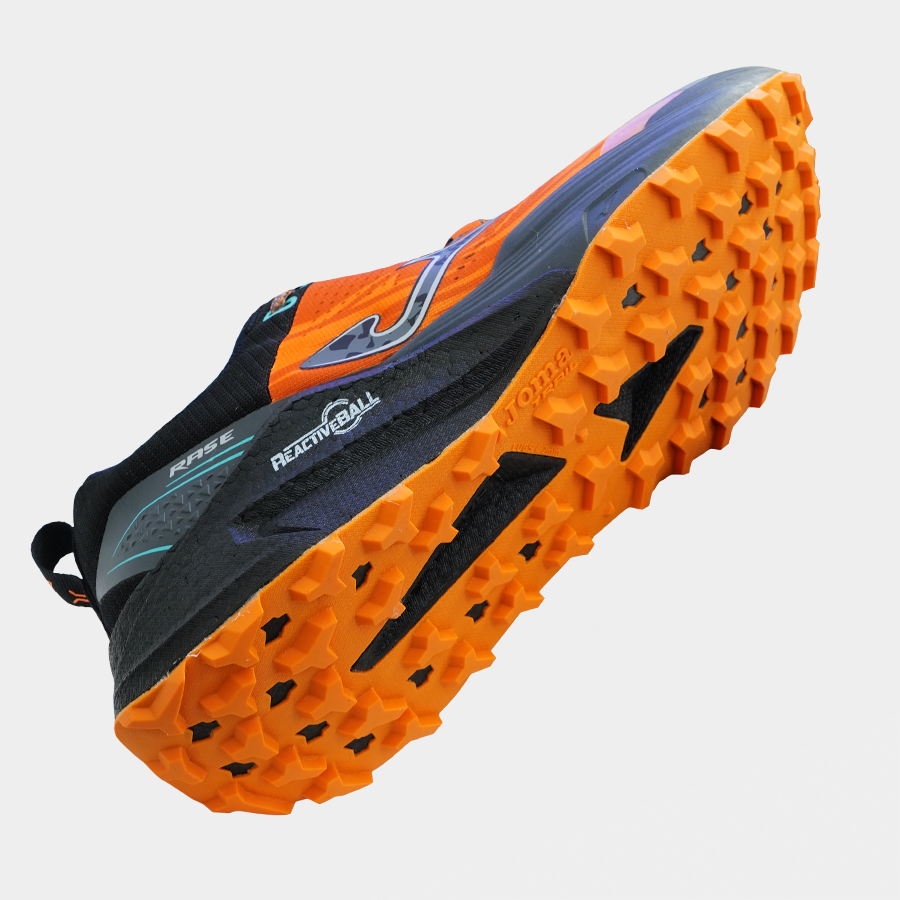 Trail-Running Shoes Rase 26 Men Orange