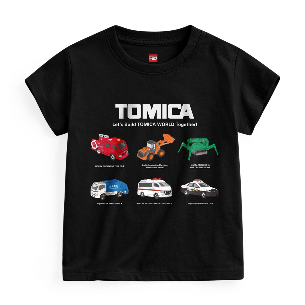 💚預訂 台灣直送💚Tomica兩色車車印花純棉短袖T恤