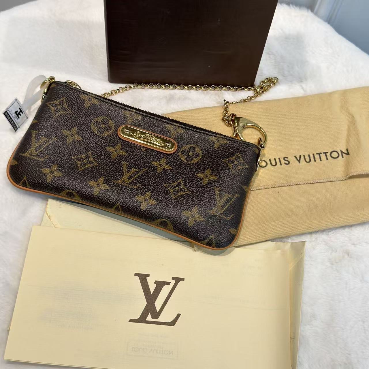【中古麻將包🀄️】LV經典老花 麻將包 小號