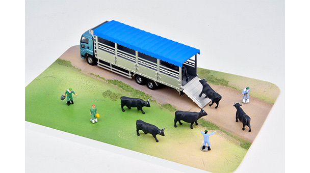 TOMYTEC 331551 家畜運搬車セットA 畜産