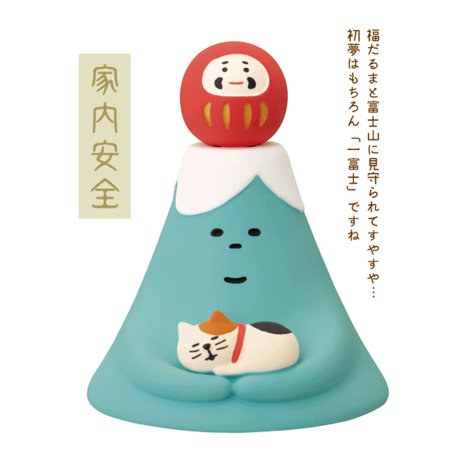concombre - 招福系列裝飾擺設 (富士山達摩款)