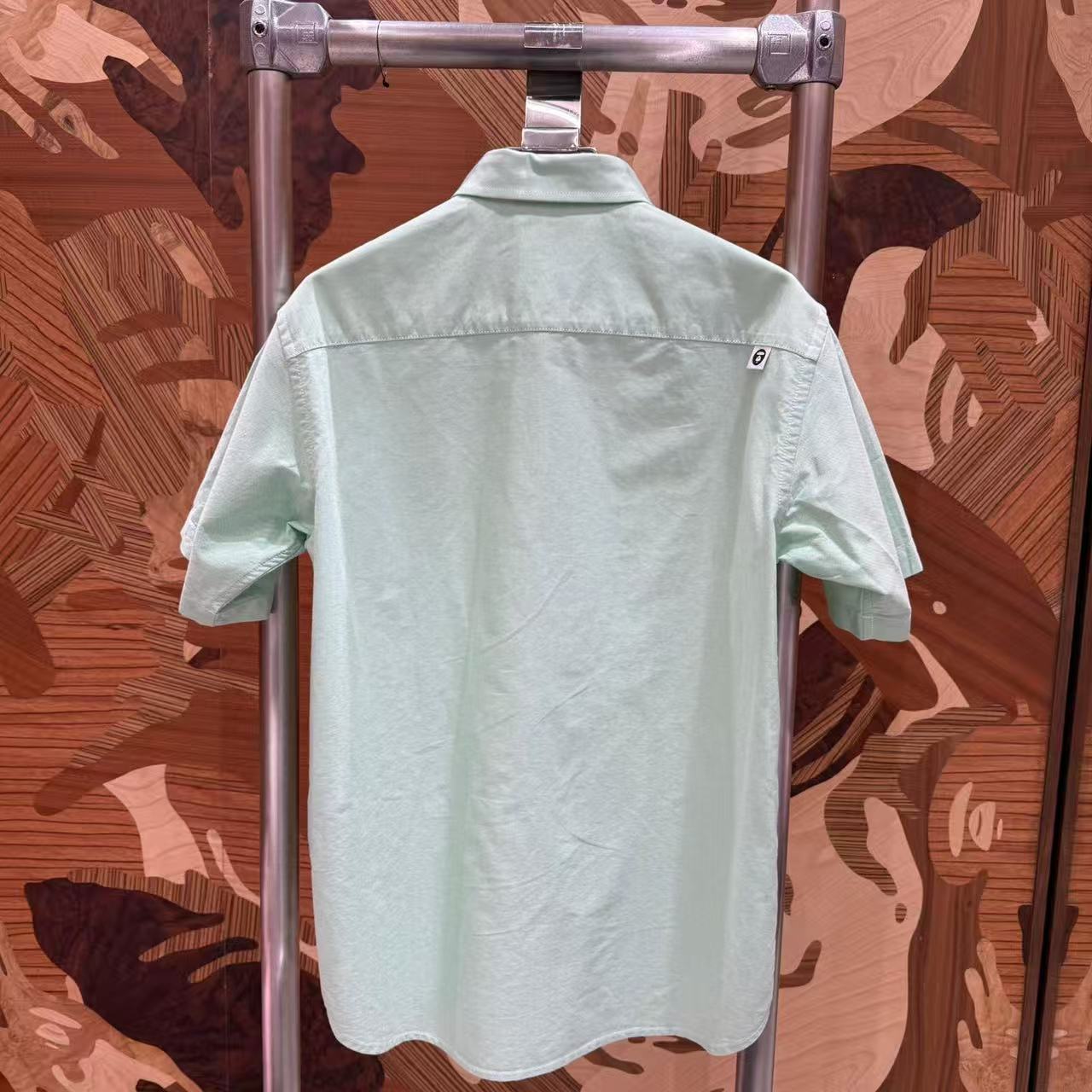 AAPE AAPENOW moonface short sleeve shirt (8566)