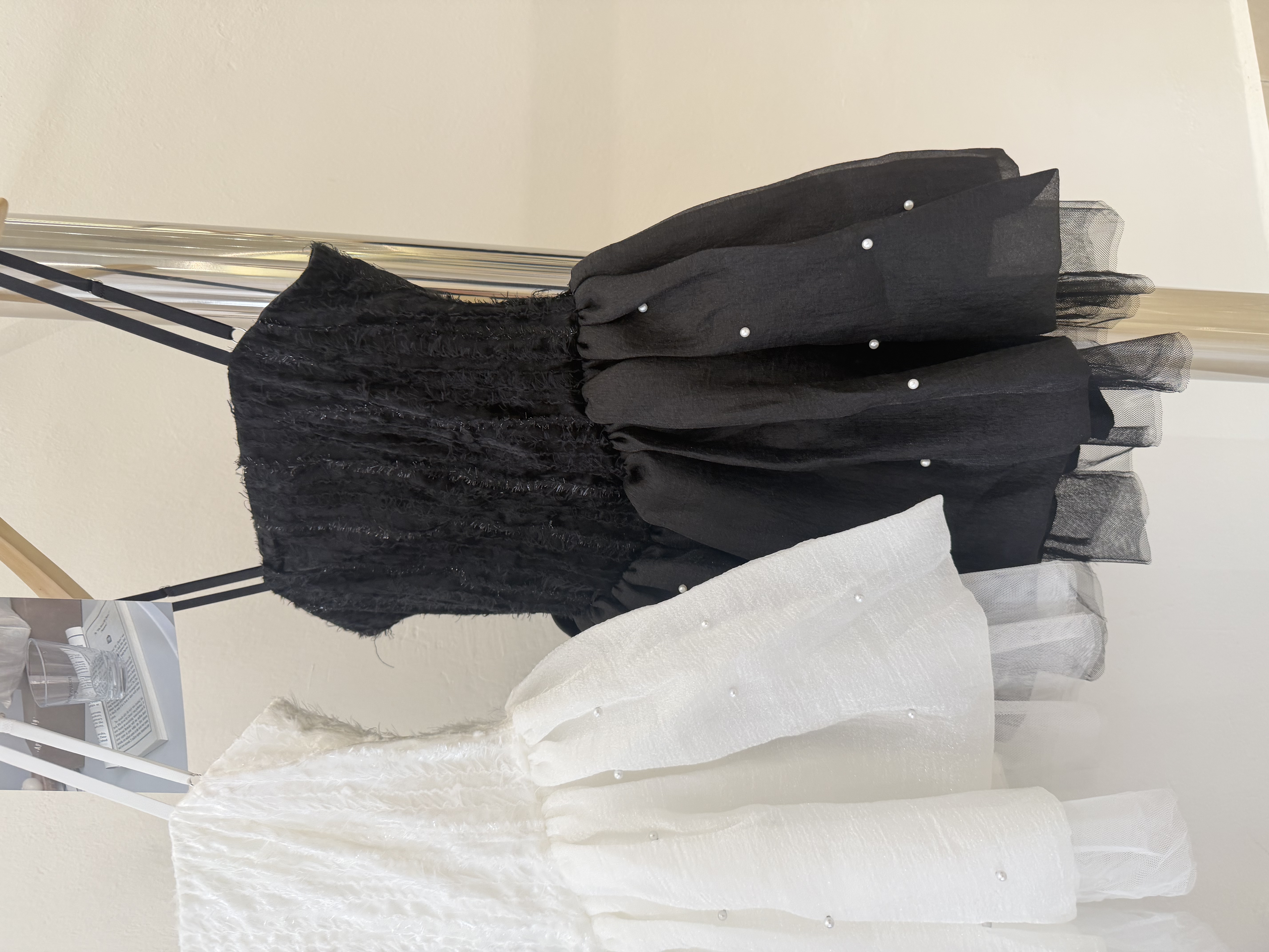 6700 法式气质蕾丝蓬蓬连身裙