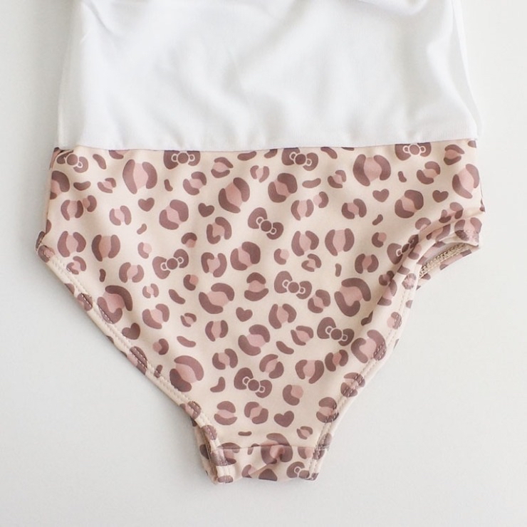 🇯🇵限量預訂 日本直送🇯🇵Sanrio Hello Kitty豹紋連身泳衣