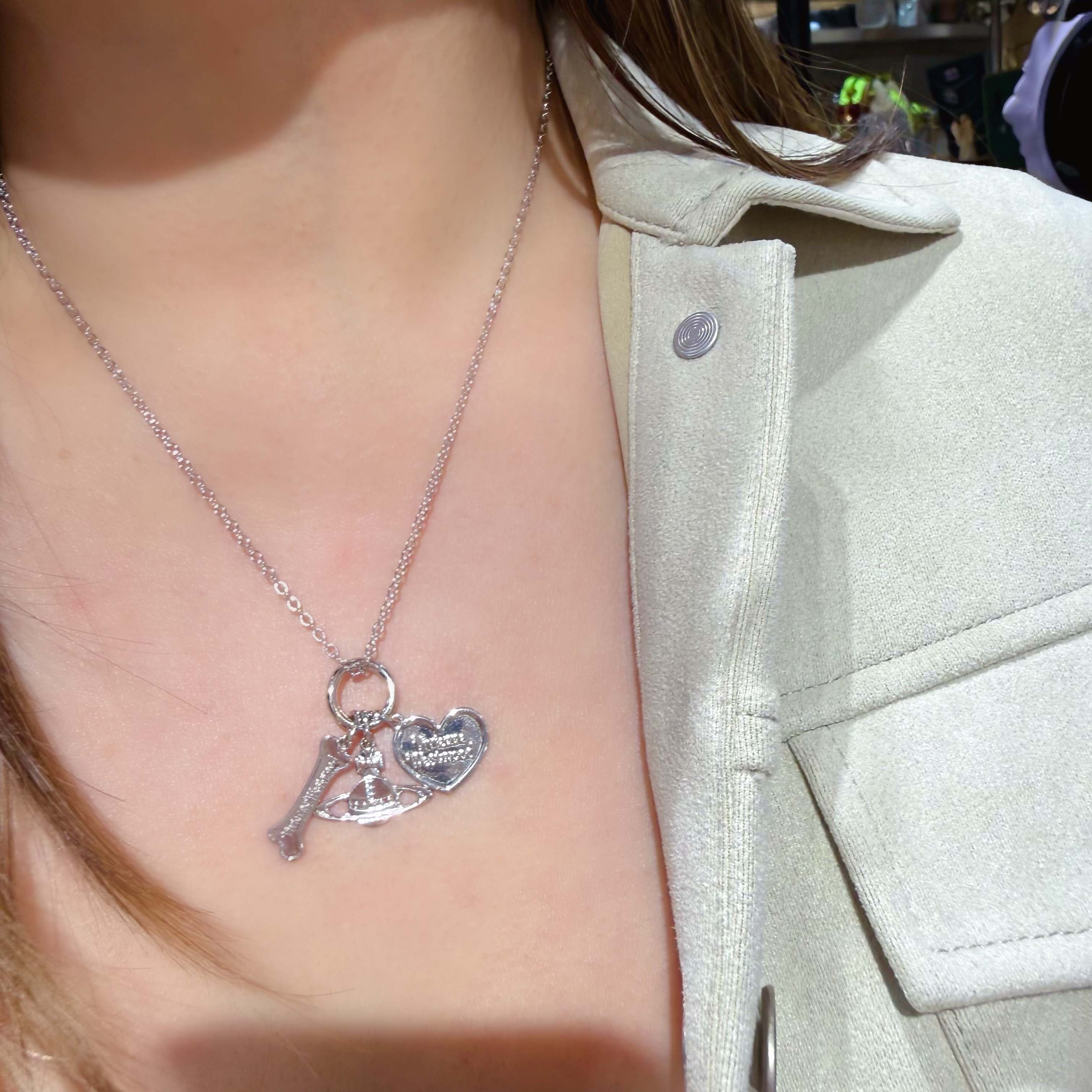 Vivienne Westwood necklace 925/3 in 1