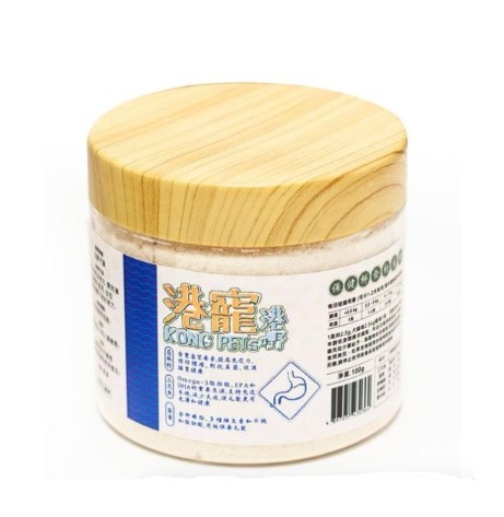 港寵港嘢 - Kong Pets 保健粉 三文魚蛋黃亞麻籽100g (最佳食用期: 31/03/2027)